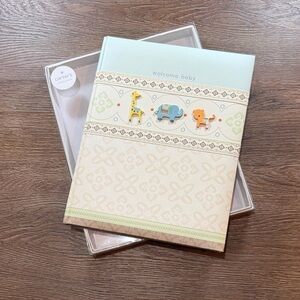 Carter's Pastel Animal Baby Memory Book